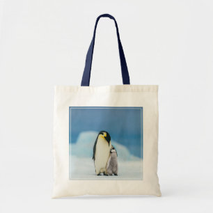 Cutest Baby Animals Emperor Penguin Chick Tote Bag