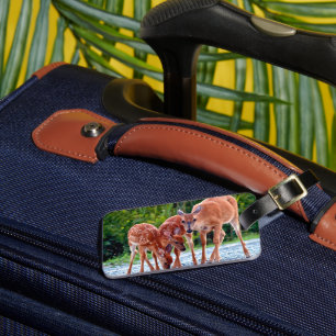 Cutest Baby Animals Fawn with Babies Luggage Tag