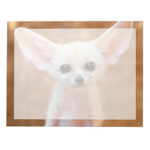 Cutest Baby Animals Fennec Fox Notepad