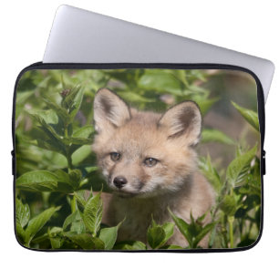 Cutest Baby Animals   Fox Kit Laptop Sleeve