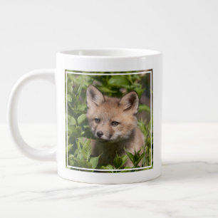 Cutest Baby Animals Fox Kit Large Coffee Mug