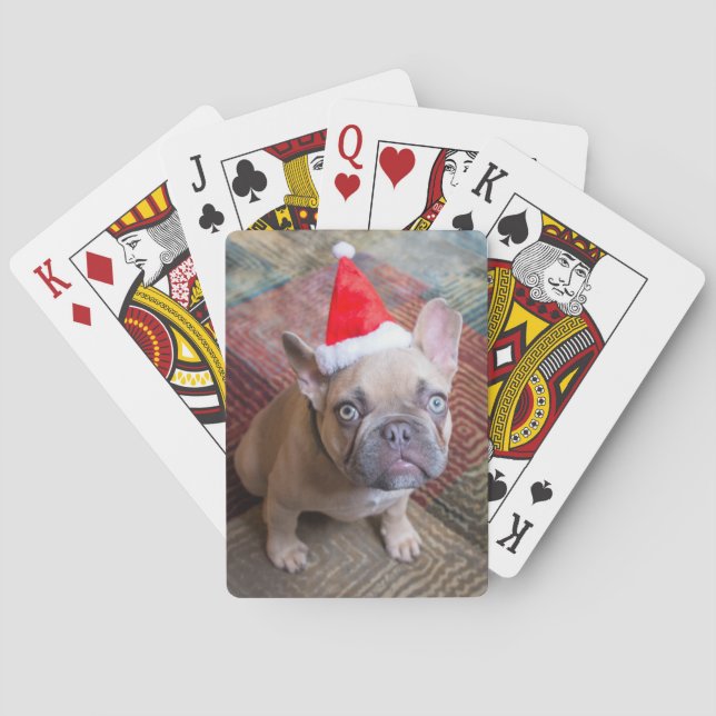 Cutest Baby Animals | French Bulldog Christmas Playing Cards