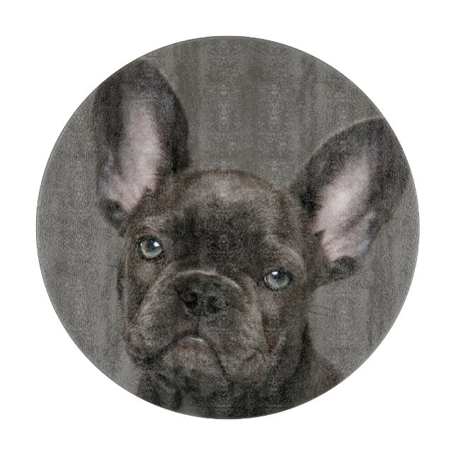 Cutest Baby Animals | French Bulldog Cutting Board (Front)