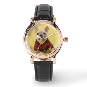 Cutest Baby Animals   French Bulldog Dressed Watch
