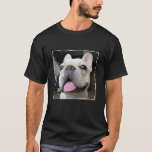 Cutest Baby Animals French Bulldog Face T-Shirt