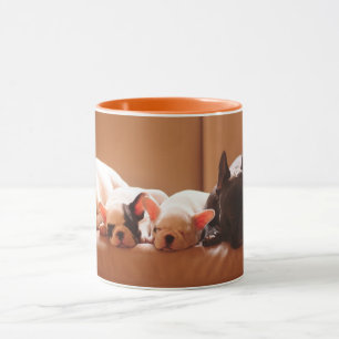 Cutest Baby Animals   French Bulldog Family Mug