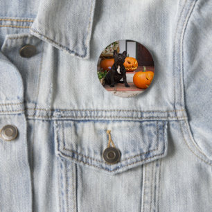 Cutest Baby Animals French Bulldog Halloween 6 Cm Round Badge