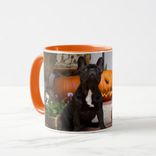 Cutest Baby Animals   French Bulldog Halloween Mug