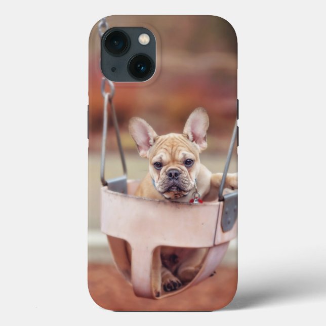 Cutest Baby Animals | French Bulldog Playground Case-Mate iPhone Case (Back)