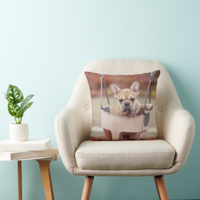 Cutest Baby Animals | French Bulldog Playground Cushion (Chair)