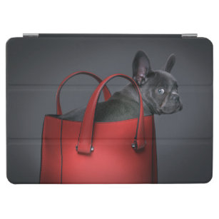 Cutest Baby Animals   French Bulldog Red Hand Bag iPad Air Cover