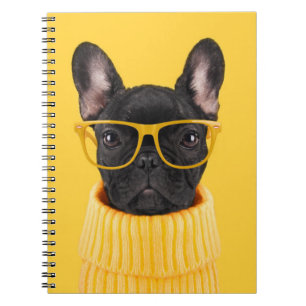 Cutest Baby Animals French Bulldog Sunglasses Notebook