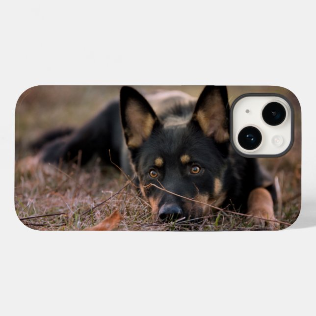 Cutest Baby Animals | German Shepherd Puppy Case-Mate iPhone Case (Back (Horizontal))