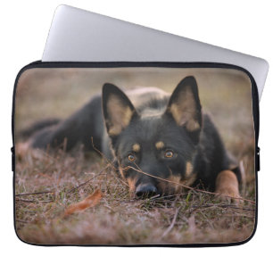 Cutest Baby Animals   German Shepherd Puppy Laptop Sleeve