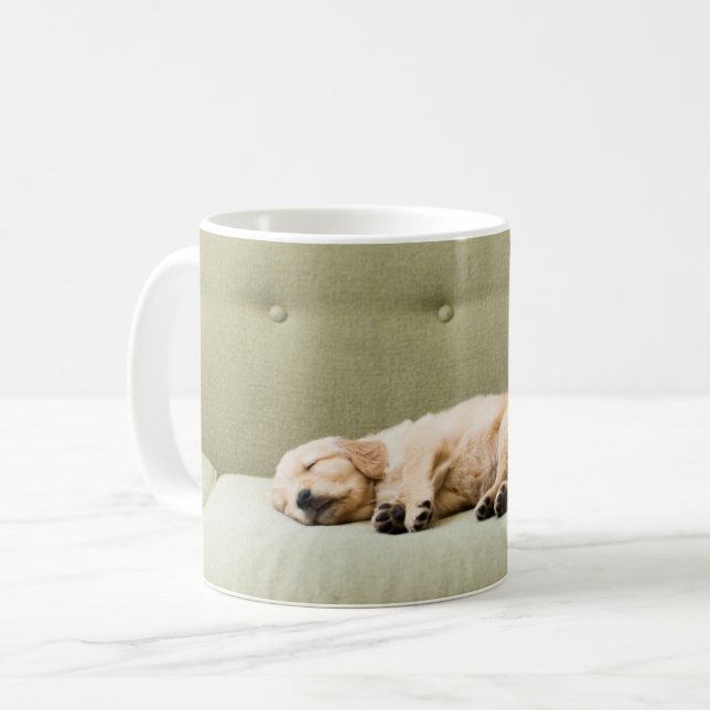 Cutest Baby Animals | Golden Retriever Puppy 2 Coffee Mug (Front Left)
