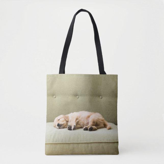 Cutest Baby Animals | Golden Retriever Puppy 2 Tote Bag (Front)