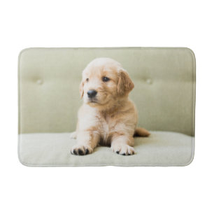 Cutest Baby Animals   Golden Retriever Puppy Bath Mat