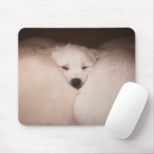 Cutest Baby Animals Golden Retriever Snuggle Mouse Mat