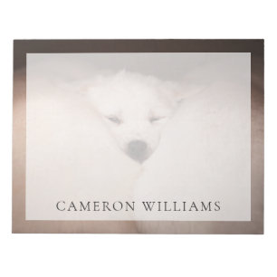 Cutest Baby Animals Golden Retriever Snuggle Notepad