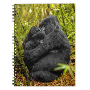 Cutest Baby Animals   Gorilla & Baby Notebook