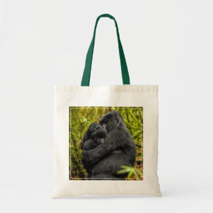 Cutest Baby Animals   Gorilla & Baby Tote Bag