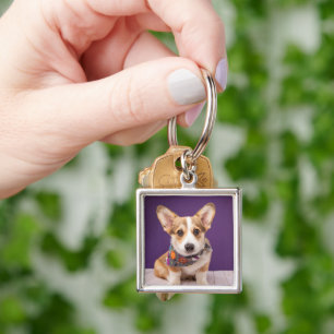 Cutest Baby Animals Halloween Corgi Key Ring