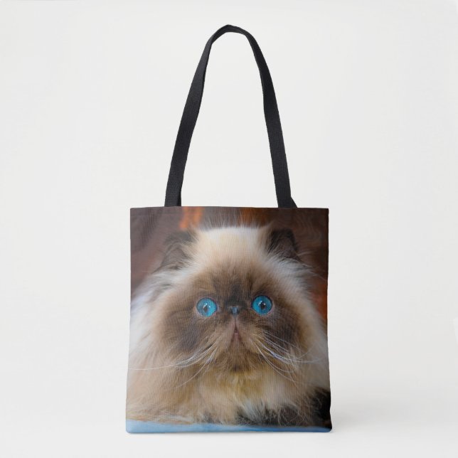 Cutest Baby Animals | Himalayan Cat Tote Bag (Front)