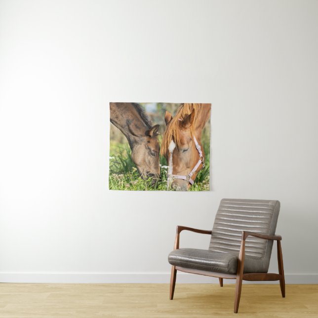 Cutest Baby Animals | Horse Colt Tapestry (In Situ (Horizontal))