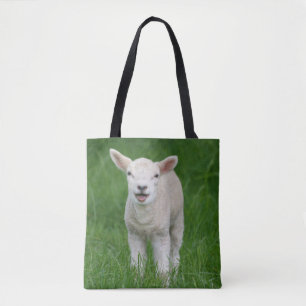 Cutest Baby Animals   Lil Lamb Tote Bag