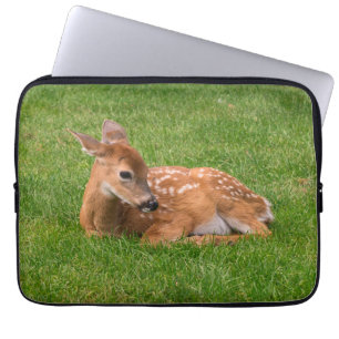 Cutest Baby Animals   Little Fawn Laptop Sleeve