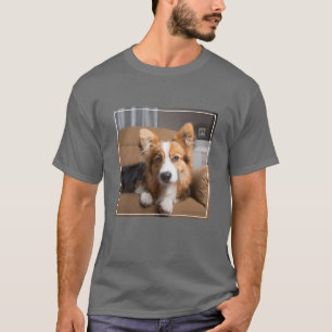 Cutest Baby Animals Long Hair Corgi Puppy T-Shirt