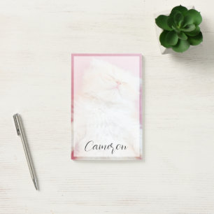 Cutest Baby Animals Lovely Kitten Sleeping Post-it Notes