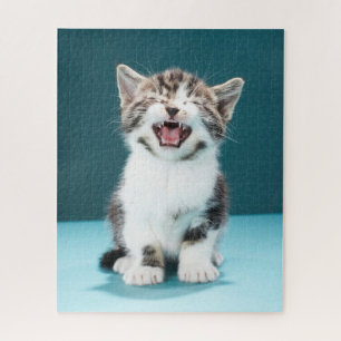 Cutest Baby Animals   Meowing Baby Kitten Jigsaw Puzzle