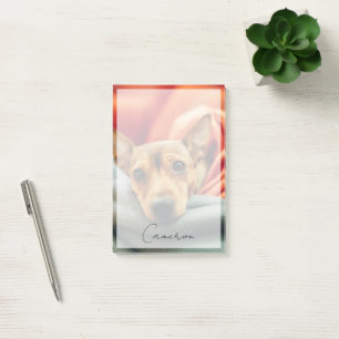 Cutest Baby Animals   Miniature Pinscher Post-it Notes