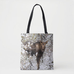 Cutest Baby Animals   Moose Calf Tote Bag