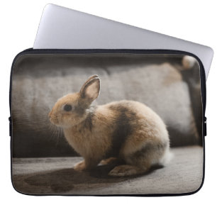 Cutest Baby Animals Netherland Dwarf Rabbit Laptop Sleeve