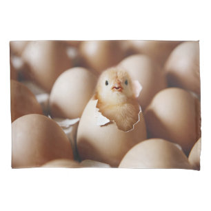 Cutest Baby Animals   New Baby Chick Pillowcase