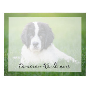 Cutest Baby Animals Newfoundland Puppy Notepad