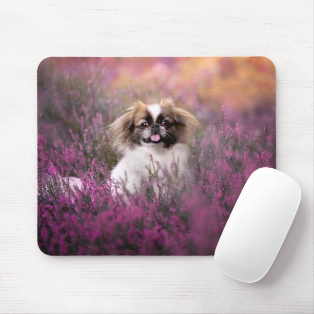 Cutest Baby Animals | Pekingese Puppy Mouse Mat (With Mouse)