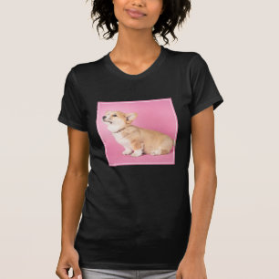Cutest Baby Animals   Pink Corgi Puppy T-Shirt