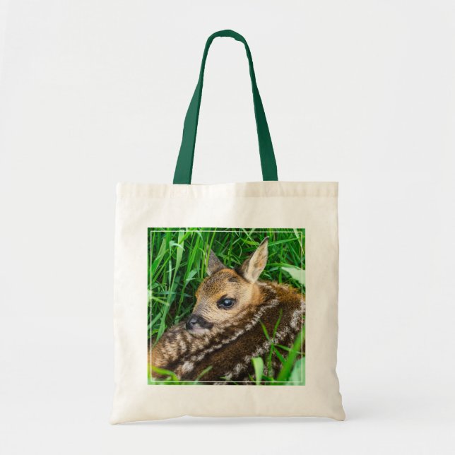 Cutest Baby Animals | Roe Deer Baby Tote Bag (Front)