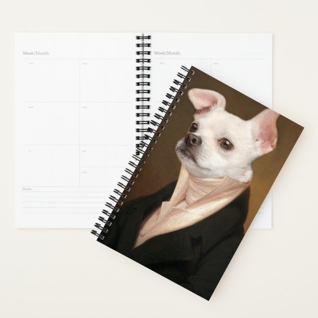 Cutest Baby Animals | Royal Chihuahua Portrait Planner (Display)