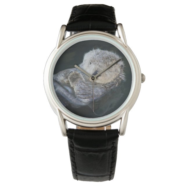 Cutest Baby Animals | Sea Otter Floating Watch (Front)