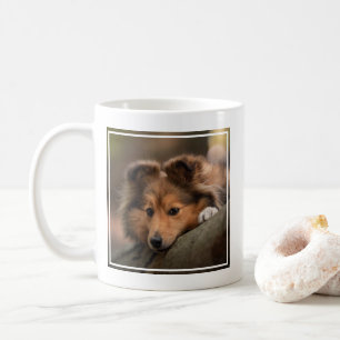 Cutest Baby Animals   Shetland Sheepdog Puppy Coffee Mug