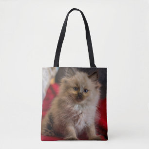 Cutest Baby Animals   Siamese Kitten Tote Bag