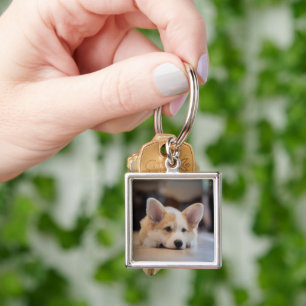 Cutest Baby Animals Sleepy Corgi Puppy Key Ring