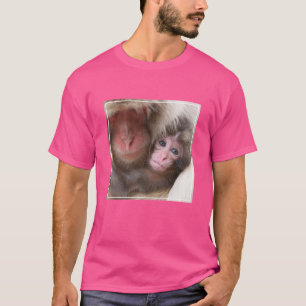 Cutest Baby Animals   Snow Monkey T-Shirt
