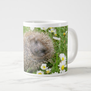 Cutest Baby Animals Spanish Hedgehog Large Coffee Mug
