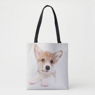 Cutest Baby Animals Sweet Baby Corgi Tote Bag