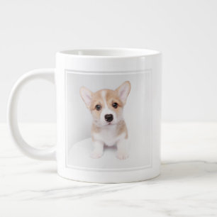 Cutest Baby Animals   Tiny Corgi Large Coffee Mug